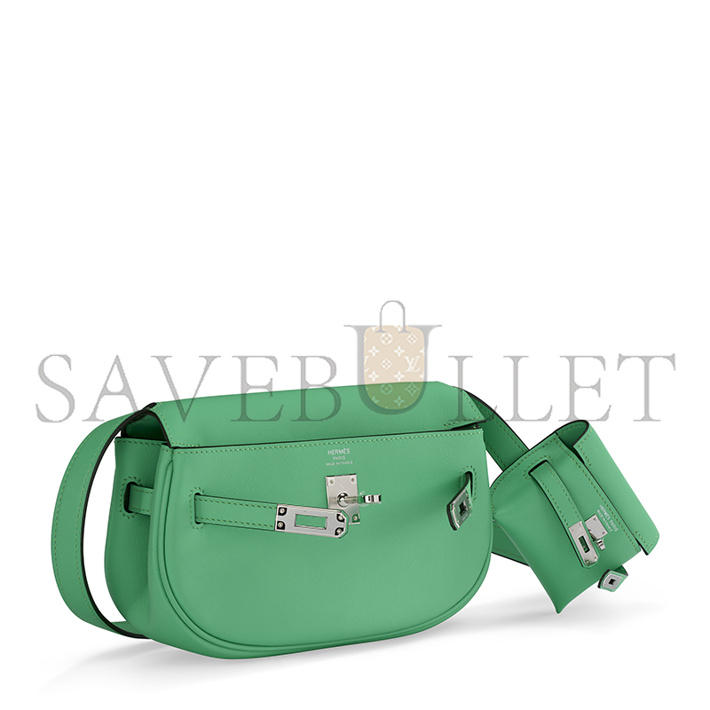 HERMÈS SWIFT KELLY MOOVE NEW WHITE (20*11.5*6cm)